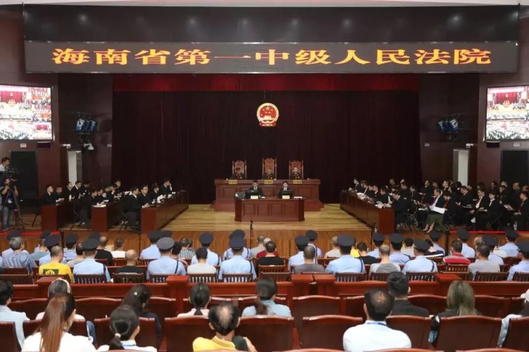 扫黑除恶进行时海南昌江黑老大黄鸿发被判死刑