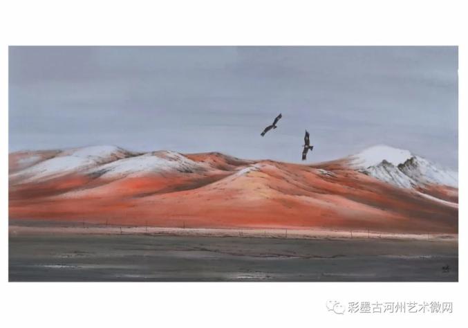 注情水彩画何成栋水彩画作品微展