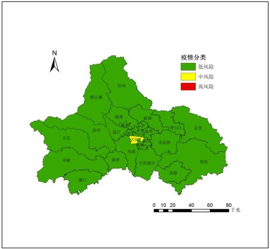 四川无新增,无疑似,仅成都市武侯区为中风险区