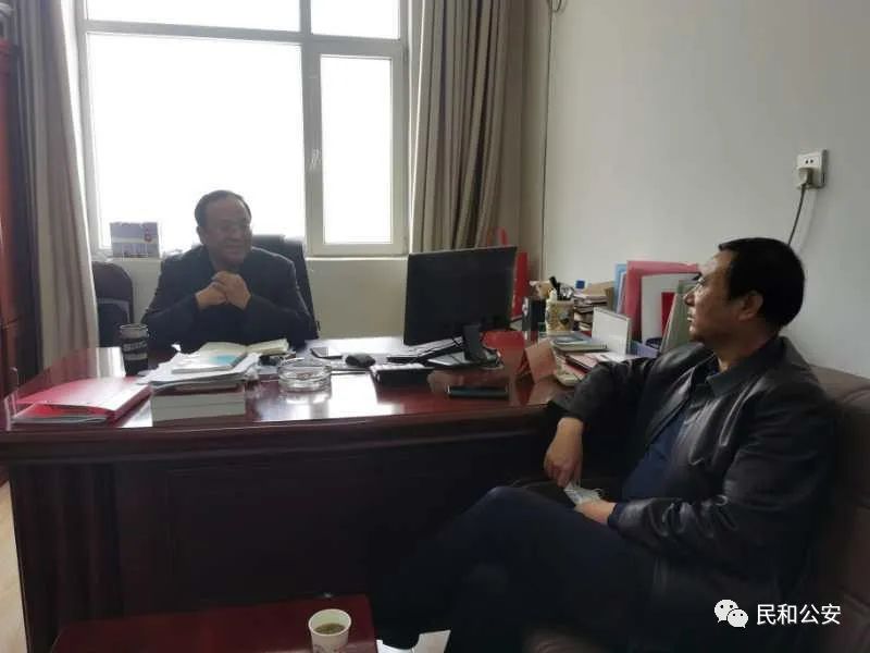 民和公安党委书记局长马义文深入基层督导走访近期重点工作