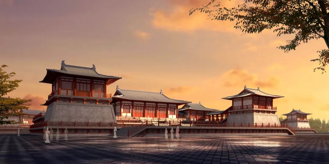大明宫 大明宫,大唐帝国的大朝正宫,唐朝的政治中心和国家象征,位于