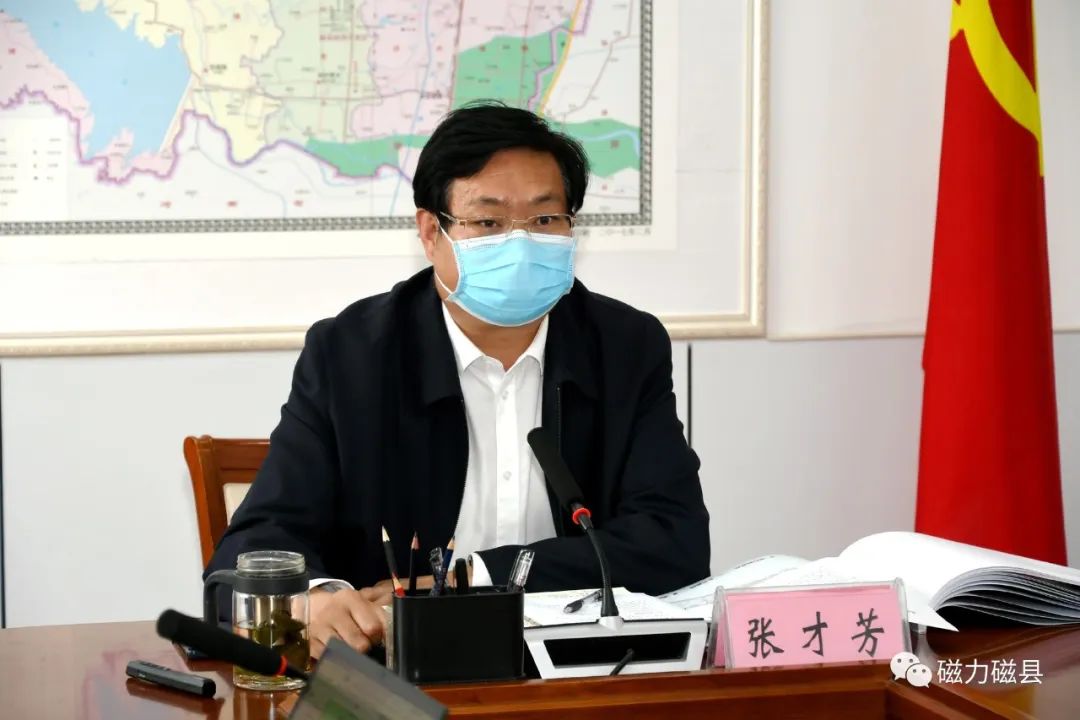 张才芳,张力超专题听取滏阳河水街项目规划汇报
