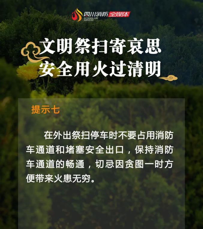 吴忠公安提醒清明注意