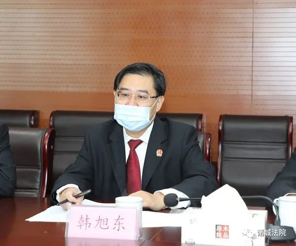 潍坊中院党组书记院长李向阳来诸城法院检查督导疫情防控和审判执行