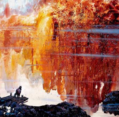 中国著名水彩画名家许世虎作品欣赏