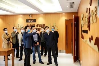 市一中法院李生龙副院长渝北区委政法委唐密书记到渝北区法院两江新区