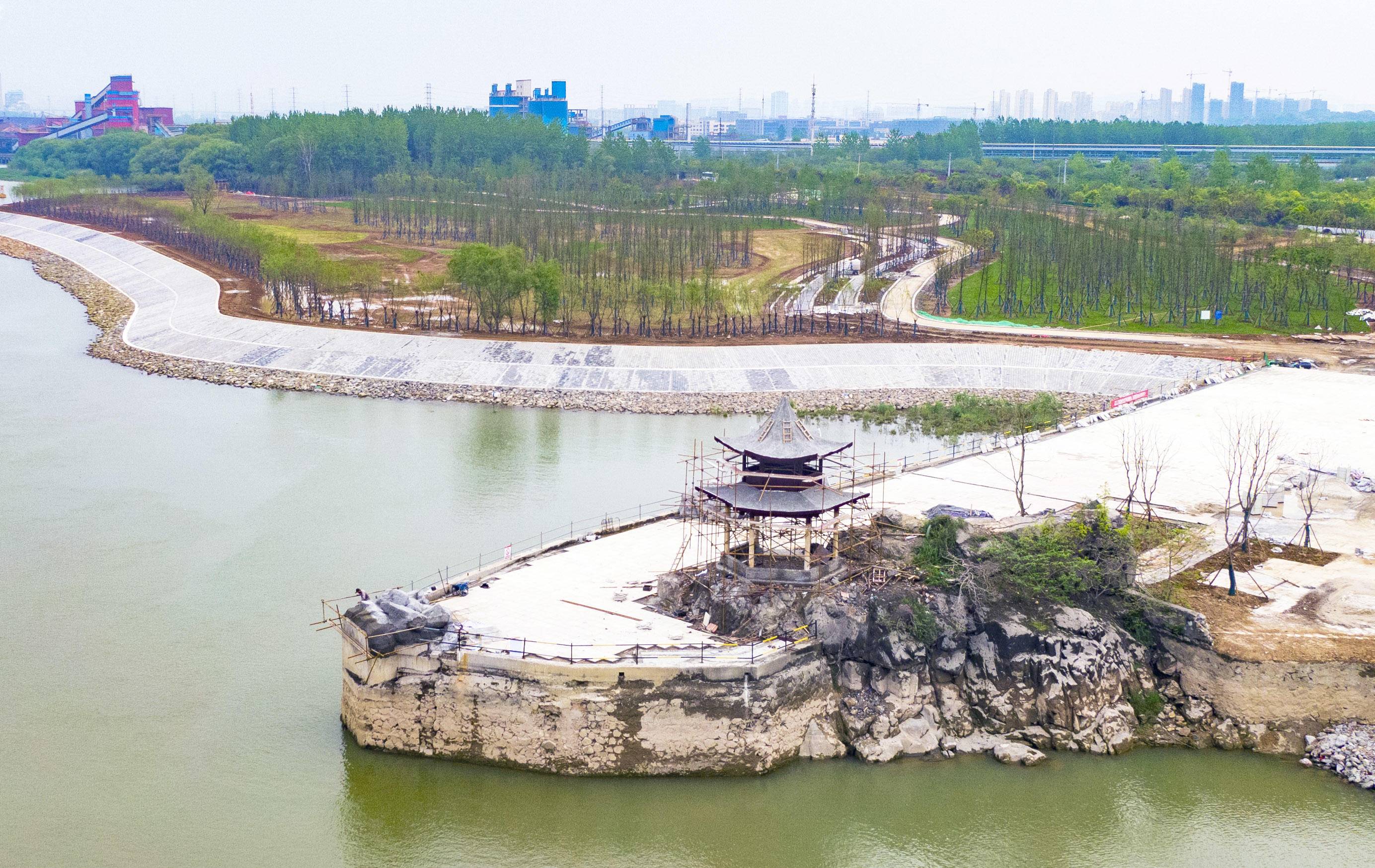 南京环境整治擦亮江畔明珠长江三山矶重现昔日盛景