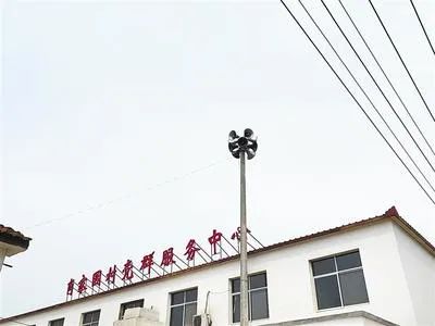 沧州市运河区南陈屯乡肖家园村的大喇叭每天准时响起.