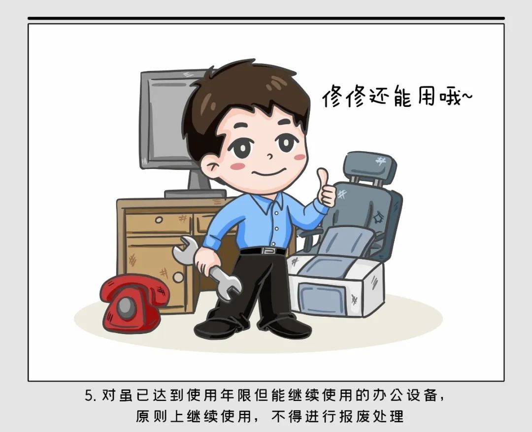 压减办公设备家具费用