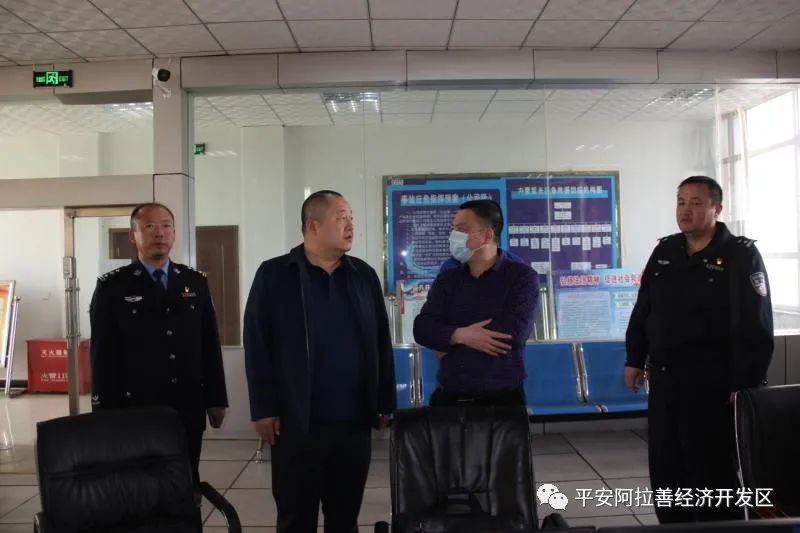 高新区公安分局党委书记张钊深入辖区企业开展"五一"节前安全生产专项