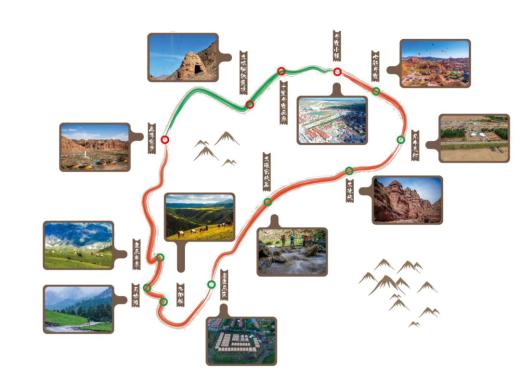 张掖地质公园精品研学旅游线路接踵来袭 【线路二】"激情户外品赏丹霞