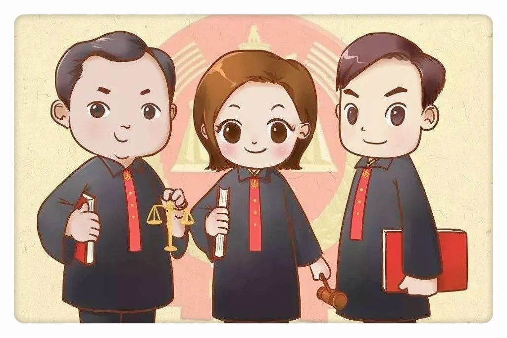 以法为名 招气蓬勃 我们有威严和善的法官