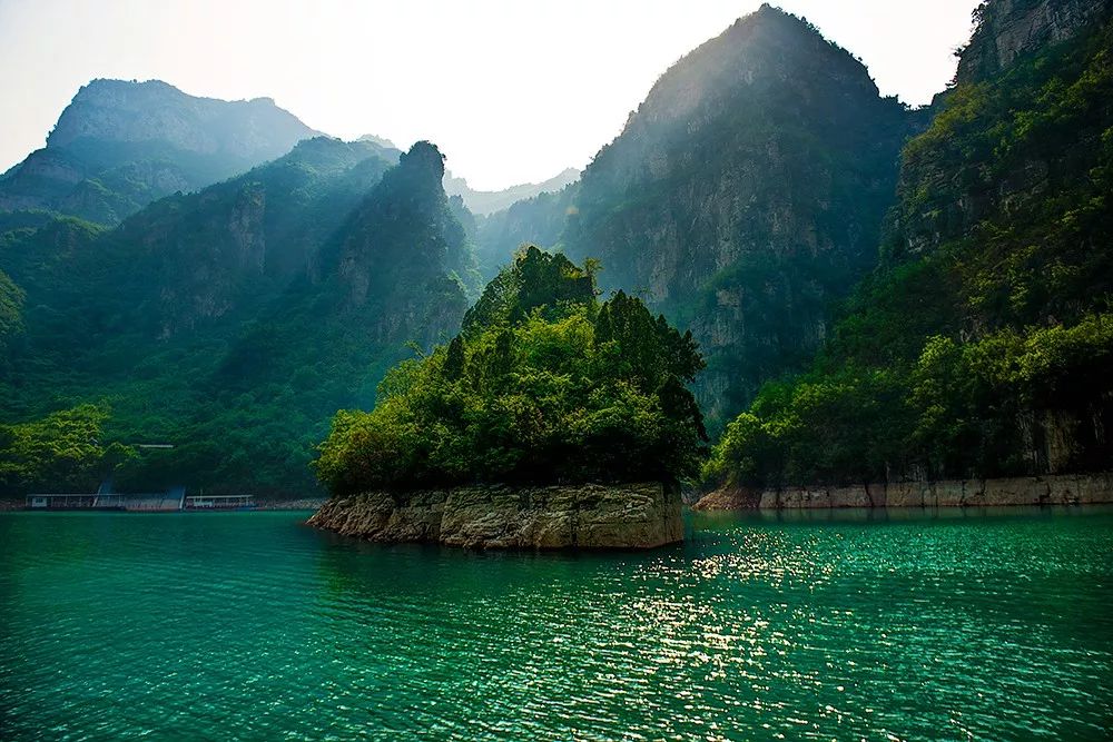 持云台山年票游峰林峡,青天河景区