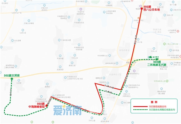 济南新增5条"b"字公交线路,线路图来了!看看经过你家吗