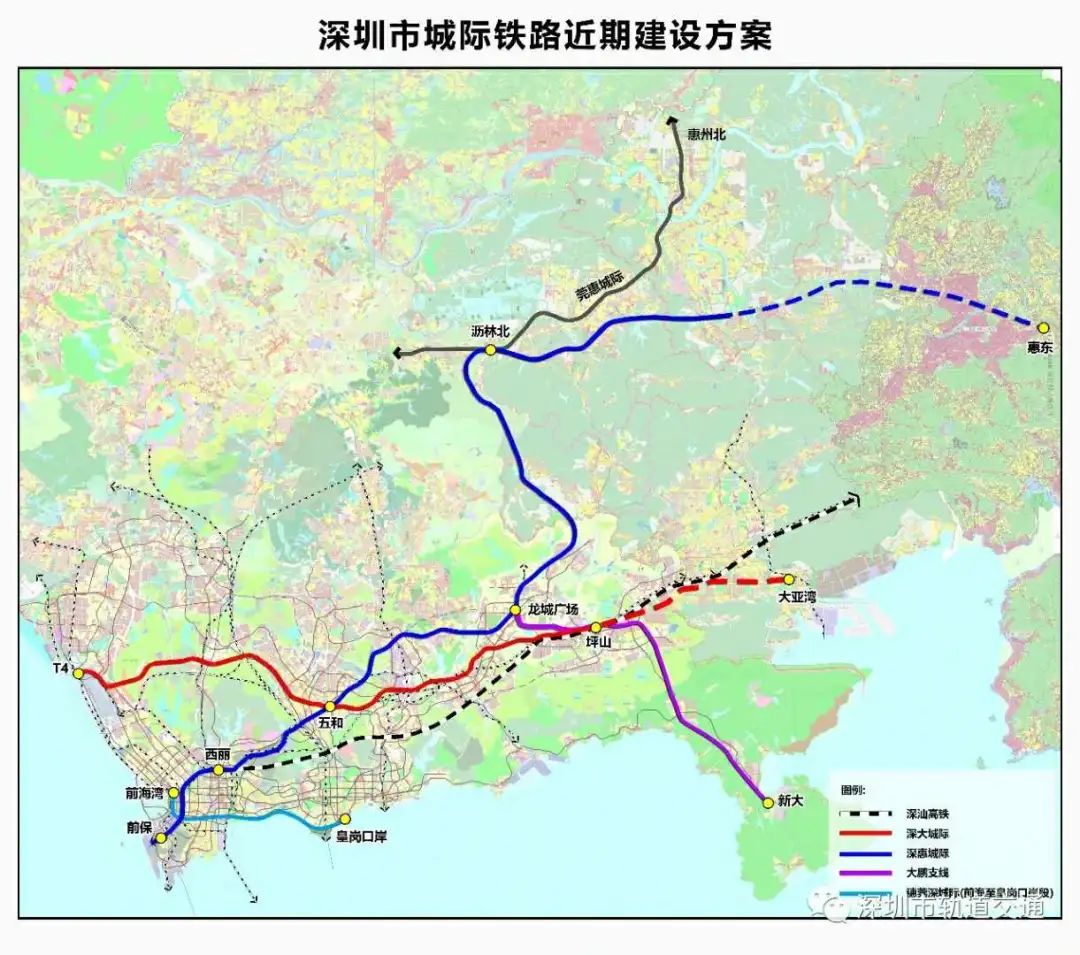 最新消息!深惠城轨将在仲恺沥林北站与莞惠城际接驳