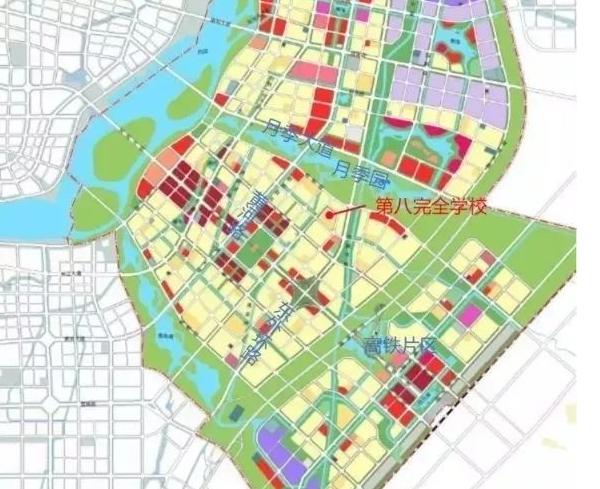 南阳发布 第八完全学校(城乡一体化示范区):位于东外环路以西,淮河