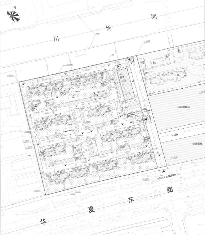 浦东川沙这个地块要建9栋高层住宅,规划设计方案正在公示中