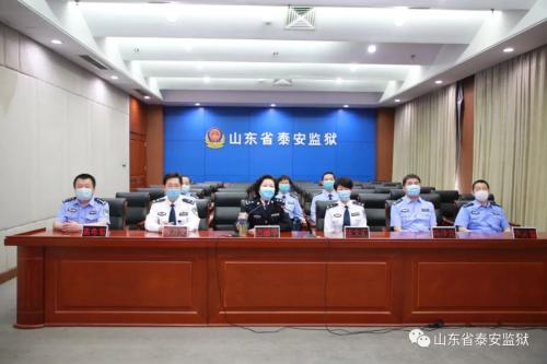 迟丽华到泰安监狱督导检查疫情防控工作