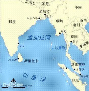 渤黄海和辽鲁近岸海域海况恶劣安攀将引发孟加拉湾严重的风暴潮灾害