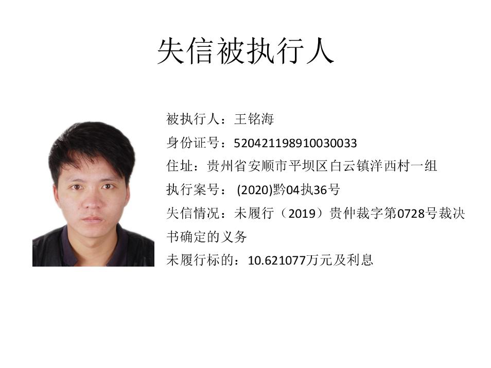 安顺中院发布2020年失信被执行人名单,看看有没有你认识的!