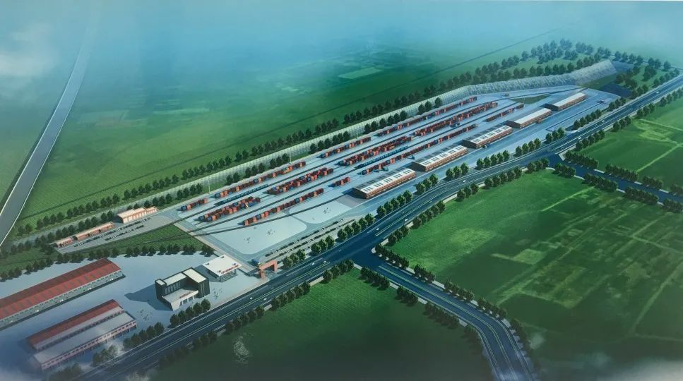 瞩目内蒙古又一国际物流枢纽铁路物流中心开建
