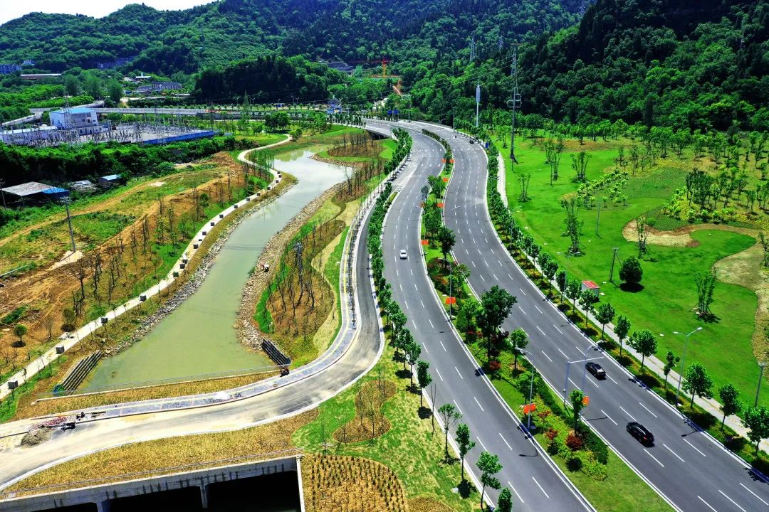 醉美点军点军又一网红景点联棚河滨河景观现雏形