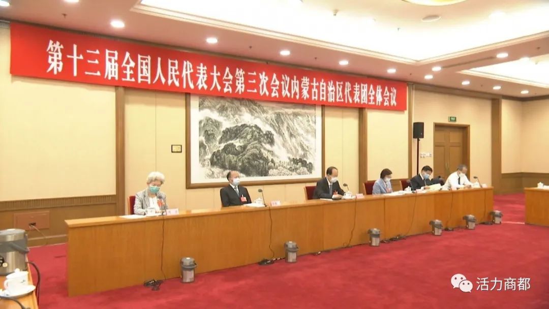 聚焦全国两会十三届全国人大三次会议内蒙古代表团召开全团会议