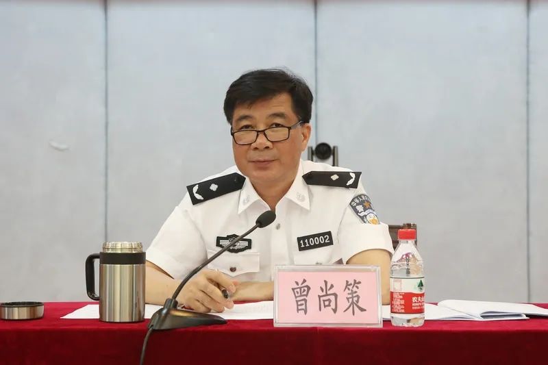 市公安局常务副局长曾尚策强调"全国文明城市"是对一个城市政治文明
