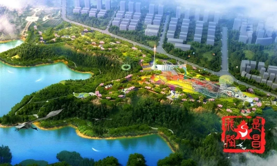 观湖森林公园效果示意图(未建)隆昌自实施大规模绿化行动以来完成