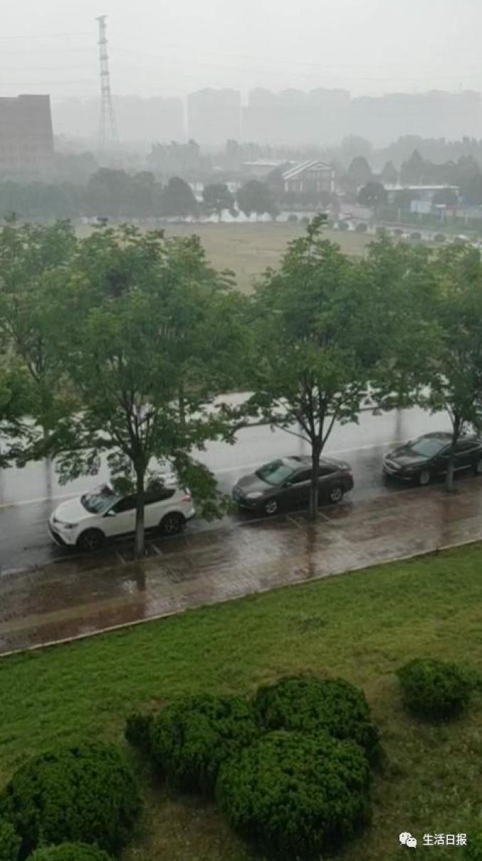 刚刚,狂风暴雨加冰雹!强对流又来了,还有10级狂风