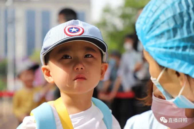 萌娃回笼快乐相伴直击日照幼儿园开学第一天