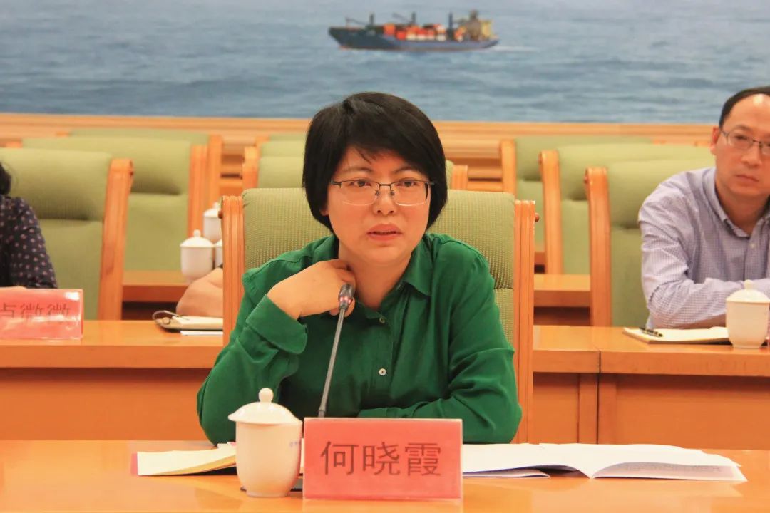 九三学社市委会主委,市民政局局长何晓霞