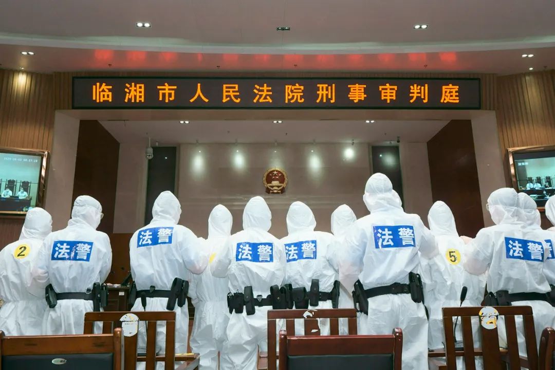 陈长平等7人涉恶势力犯罪集团案在临湘法院开庭审理