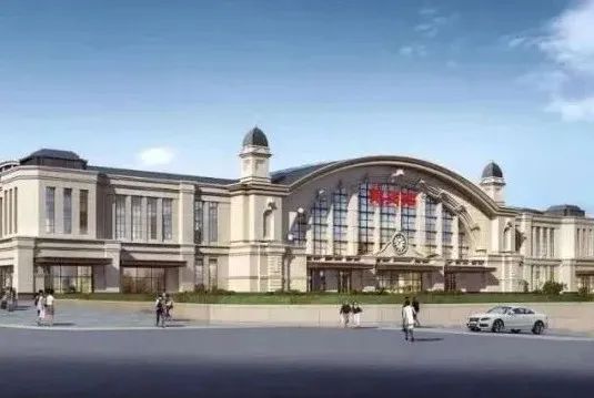  佳鹤铁路改造工程全部完成后,鹤岗站将建成崭新站舍,客运系统