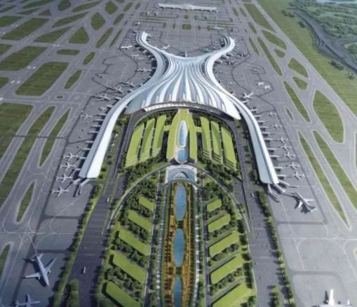 中国广州发布  近日,广州白云国际机场三期扩建工程工作区设计开始