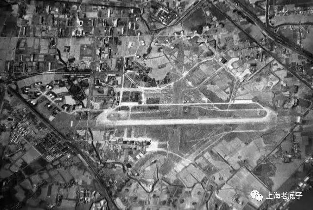 上海老底子  江湾飞机场,1939年,侵华日军强行圈占民田,拆毁殷行镇等