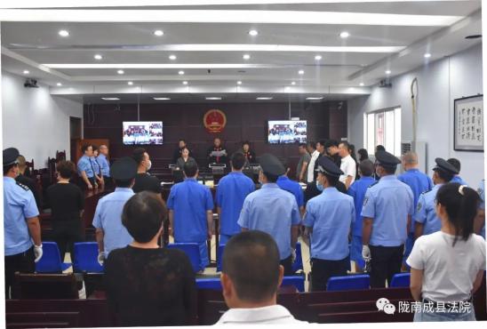 成县法院对两起涉恶案件集中宣判_政务_澎湃新闻-the paper
