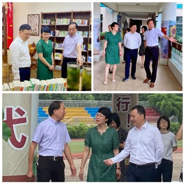 市区两级妇联前往站前小学调研