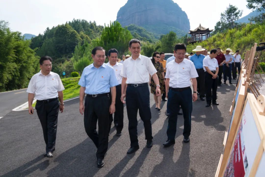 韶关市委书记李红军陪同考察,市