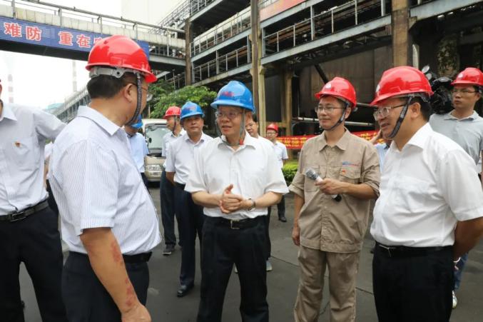 陈武到来宾调研并指明发展方向