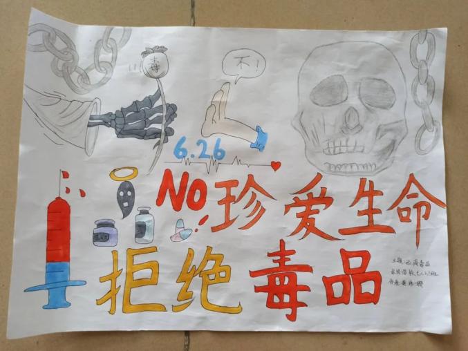 清远市妇联"国际禁毒日"禁毒家庭线上绘画大赛最具人气奖,最具创意奖