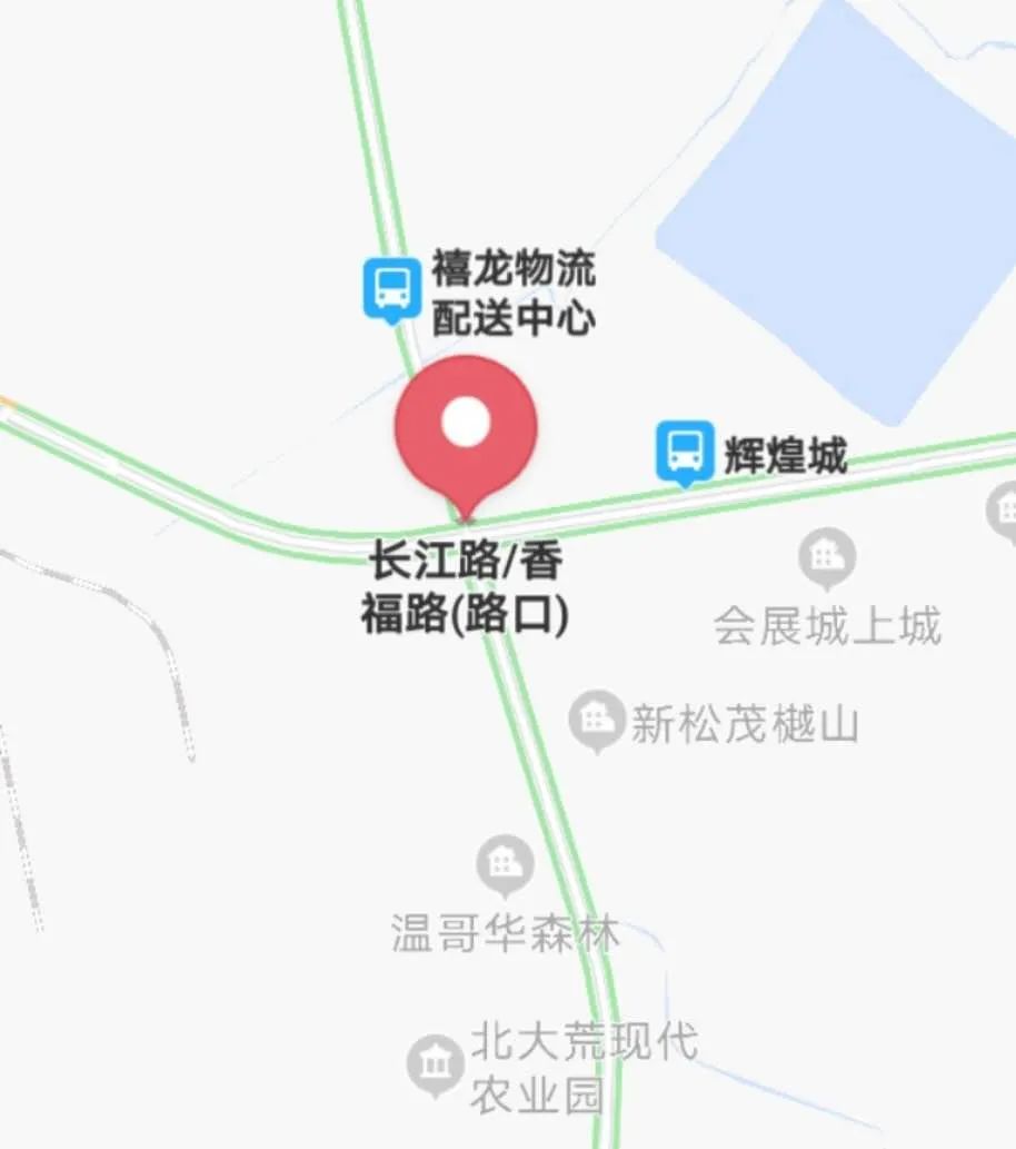 长江路与香福路交口拟建一座分离式立交桥,计划本月末