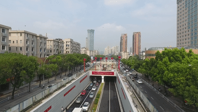 今早,温瑞大道二期锦绣路下穿隧道正式通车!