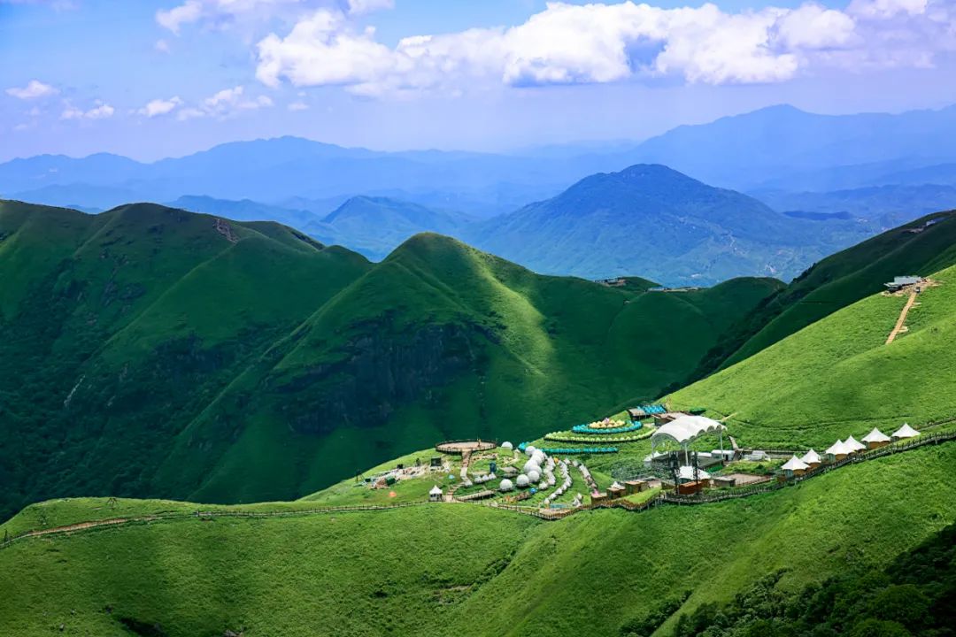 品美食赏星空篝火晚会这个周末武功山帐篷节精彩不断