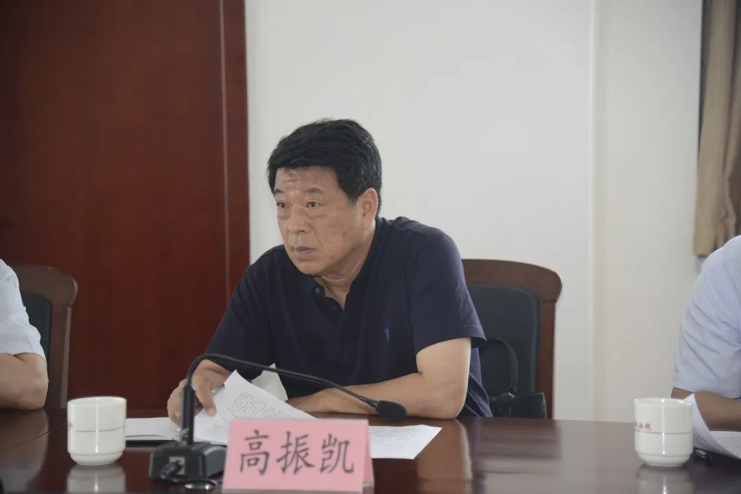 市人大常委会委员高振凯到我院调研扫黑除恶专项斗争工作