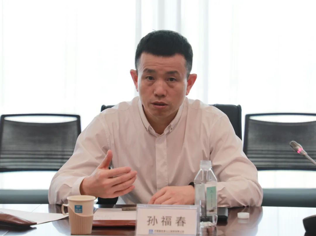 高质量发展中建设计集团党委书记董事长孙福春一行到中建七局开展业务