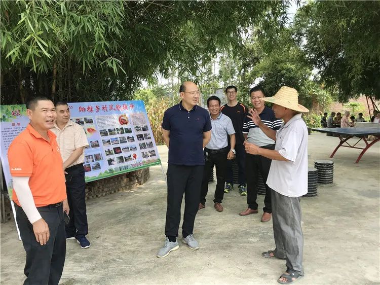 韦平到蒙村镇铁象村调研乡村风貌