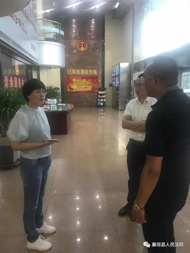 张毅杰接待申请执行人田某.