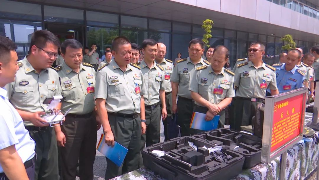 渭南市基层人民武装部规范化建设现场观摩团来我市实地观摩