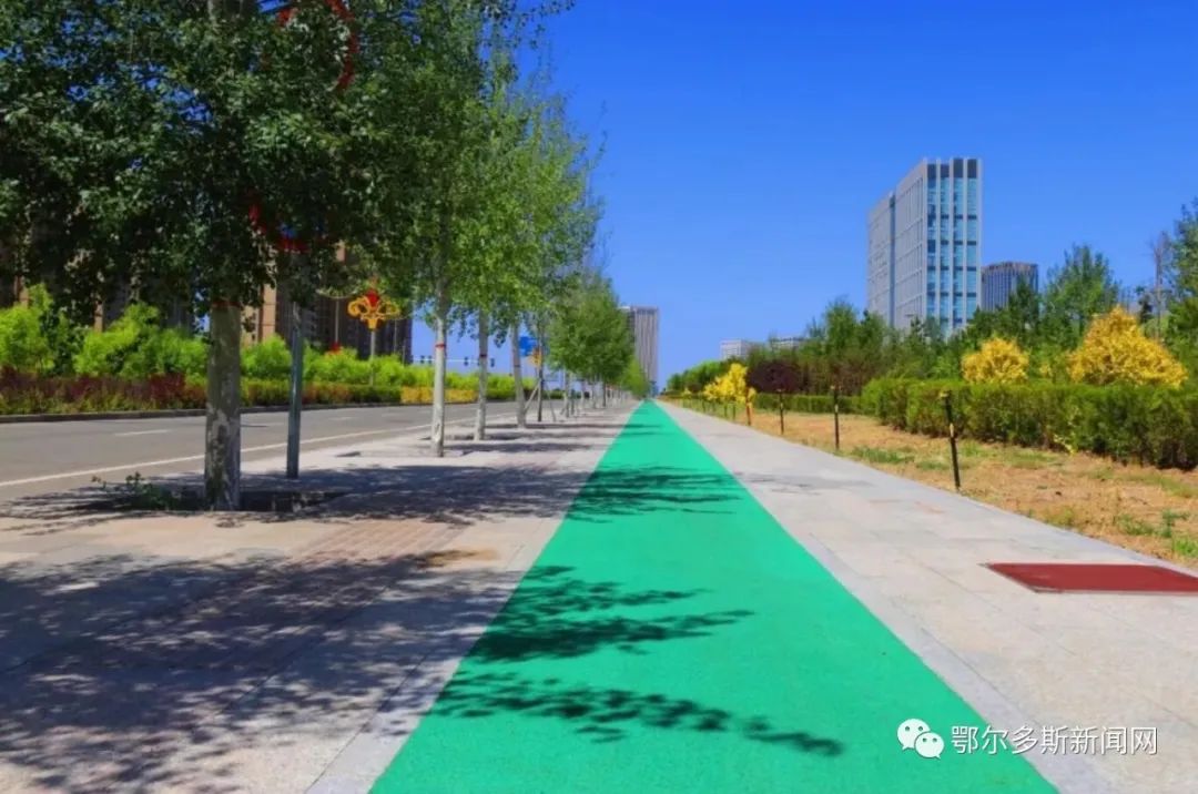 快看!伊旗水岸新城绿道要这样建 ↓